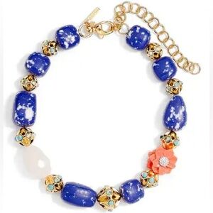 Lele Sadoughi Keepsake Stone Collar Necklace